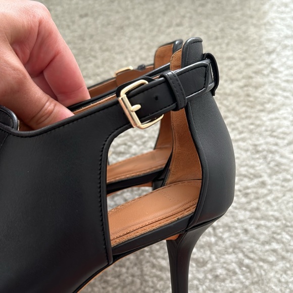GIVENCHY Black Lace Up Heels - Picture 9 of 16